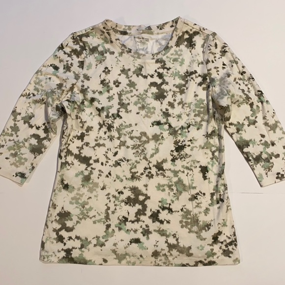 Studio Works Petite Small Crew Neck 3/4 Sleeve Tee Shirt D4 - Picture 1 of 13